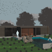 Meu projeto do curso: Ilustração digital de projetos arquitetônicos. Architecture, L, scape Architecture, Digital Illustration, Digital Architecture, and Architectural Illustration project by Rodrigo Reis - 12.25.2021