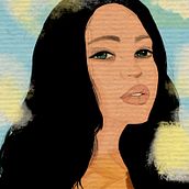 Mi Proyecto del curso: Técnicas de ilustración con acuarela digital. Traditional illustration, Digital Illustration, Watercolor Painting, Portrait Drawing, and Digital Drawing project by Irma Eliza Fajardo M. - 08.20.2020
