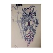Mi Proyecto del curso: Tatuaje para principiantes. Tattoo Design project by ariel_mariangel_escobar - 12.25.2021
