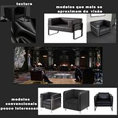 Meu projeto do curso: Design de móveis e objetos para principiantes - Poltrona Satan. Un proyecto de Diseño, creación de muebles					, Diseño industrial y Retail Design de Marcio Henrique Brandão - 28.12.2021