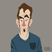 Actor. Traditional illustration, Digital Illustration, and Vector Illustration project by Uriel Navarro Fernández - 12.28.2021
