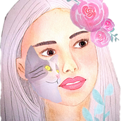 Mi Proyecto del curso: Retrato ilustrado en acuarela. Ilustração tradicional, Artes plásticas, Pintura, Desenho, Pintura em aquarela, Desenho de retrato, e Desenho artístico projeto de Lorena - 28.12.2021