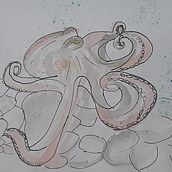 acuarela marina. Traditional illustration project by Cristina Gonzalez Careta - 12.28.2021