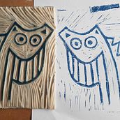 My project in Relief Engraving and Contemporary Printing course. Arts, Crafts, Printing, and Engraving project by aragorna - 12.28.2021