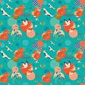Meu projeto do curso: Ilustração vetorial de padrões a partir do zero. Projekt z dziedziny Design, Trad, c, jna ilustracja, Pattern design i Stemple użytkownika Carol Lopes - 28.12.2021