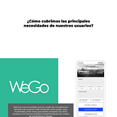 WeGo. Un projet de UX / UI de Monse Lobo - 28.12.2021