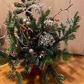 Floral decoration for Christmas. Un progetto di Design floreale e vegetale di Beata Dulian - 28.12.2021