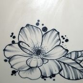 FreeFlower. Traditional illustration project by Mireya Fabuel Alonso - 12.28.2021