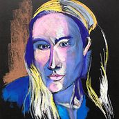 Mon projet du cours : Création de portraits expressifs avec des pastels secs. Ilustração tradicional, Artes plásticas, Desenho, Desenho de retrato, e Desenho artístico projeto de d_martin92 - 28.12.2021