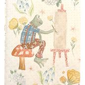 My project in Delicate Watercolors for Narrative Illustration course. Traditional illustration, Watercolor Painting, and Children's Illustration project by Julia Agresta - 12.28.2021