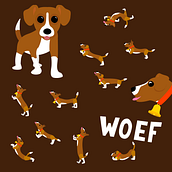 My project in Vectorial Animation Frame by Frame Style with After Effects course. Un progetto di Animazione e Animazione 2D di Margot Verschoor - 22.12.2021