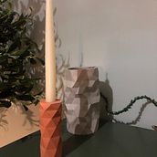 My project in Geometric Handmade Molds: Design 3D-faceted Objects course. Design, Accessor, Design, Arts, Crafts, Fine Arts, Interior Design, Decoration, Interior Decoration, and DIY project by j_tomlin - 12.29.2021