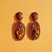 Colección de pendientes bordados 2021 Ein Projekt aus dem Bereich Erweiterungsentwicklung und Stickerei von Laura Bañares González - 29.12.2021