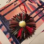 Christmas decoration. Paper Craft project by Sara Brinch - 12.29.2021