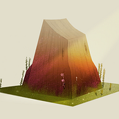 Rocks. Traditional illustration, Digital Illustration, and Design project by Arielle Melo - 12.29.2021