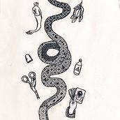Mi Proyecto del curso: Introducción al bordado en blackwork. Embroider, and Textile Design project by Judith Hernández - 12.29.2021