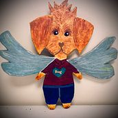 Mi Proyecto del curso: Papel maché para principiantes: esculpe un personaje colorido. Un proyecto de Diseño de personajes, Diseño de juguetes y Art to de Mildred Ratched - 30.12.2021