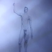 My project in Realistic Human Figure Drawing course. Traditional illustration, Fine Arts, Sketching, Pencil Drawing, Drawing, Realistic Drawing, and Figure Drawing project by Sekou - 12.30.2021
