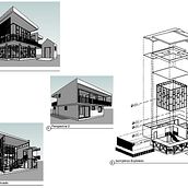 Mi Proyecto del curso: Diseño y modelado arquitectónico 3D con Revit. Un projet de 3D, Architecture, Architecture d'intérieur, Modélisation 3D, Architecture numérique , et ArchVIZ de Jesús Santillán Hernández - 26.12.2021