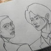 My project in Portrait Sketchbooking: Explore the Human Face course. Sketching, Drawing, Portrait Drawing, Artistic Drawing, and Sketchbook project by Abhishek Jha - 12.24.2021