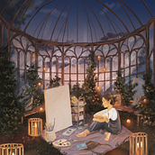 My project in Digital Background Painting for Animation course. Traditional illustration, Animation, Digital Illustration, and Digital Painting project by Mariam Gouda - 07.02.2022