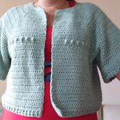 Mi Proyecto del curso: Top-down: prendas a crochet de una sola pieza Ein Projekt aus dem Bereich Crochet von Laura Astrada - 04.01.2022