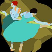 Dipinti famosi da me reinterpretati ed illustrati. Een project van Traditionele illustratie van Claudia Sacchi - 30.12.2021