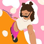 Mi Proyecto del curso: Ilustración de personajes con estilo en Procreate para mi marca @veranillo_. Character Design, Digital Illustration, Digital Painting, and Figure Drawing project by Rossana Gonzalez - 12.30.2021