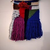 Il mio progetto del corso: Introduzione al tessuto su telaio. Un proyecto de Diseño de complementos, Decoración de interiores, Tejido, Telar y Diseño textil de Anna De Marco - 30.12.2021