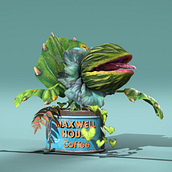 Jump! ANIMATION / Audrey II Personal Project. Projekt z dziedziny 3D,  Animacja, Projektowanie postaci, Animacja postaci i Rigging użytkownika Jose Luis Sanjuan - 03.07.2020