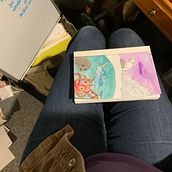 Narwhal Ice Scene. Een project van Aquarelschilderen van Rebecca Chapa - 31.12.2021