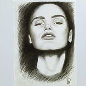 Il mio progetto del corso: Ritratto artistico al carboncino: creare atmosfere. Ilustração tradicional, Artes plásticas, Desenho, Desenho de retrato, Desenho realista, e Desenho artístico projeto de artep_valente - 31.12.2021