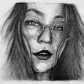 Mi Proyecto del curso: Retrato artístico al carboncillo: creando atmósferas. Traditional illustration, Fine Arts, Drawing, Portrait Drawing, Realistic Drawing, and Artistic Drawing project by Miguel Arroyo - 12.31.2021