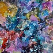 Mi Proyecto del curso: Técnicas modernas de acuarela. Traditional illustration, Fine Arts, Painting, and Watercolor Painting project by Kinna Sorensen - 12.31.2021