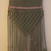 My project in Macramé: Basic and Complex Knots course Ein Projekt aus dem Bereich Erweiterungsentwicklung, Innendesign, Dekoration von Innenräumen, Weben, Makramee und Textildesign von Kristina - 31.12.2021