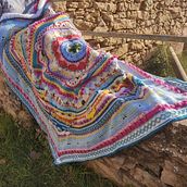 manta mandala. Un proyecto de Crochet y Artesanía de marisa jorba - 01.01.2022