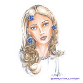 Marker Portraits 2021. Un proyecto de Ilustración tradicional de Sandra Joachim - 01.01.2022