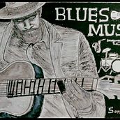 Blues e jazz ilustrations. Un projet de Illustration traditionnelle de Jefferson Dutra - 02.01.2022