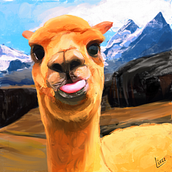 Meu projeto do curso: Criação de caricaturas com Infinite Painter. Un proyecto de Ilustración tradicional e Ilustración digital de Liv Martins - 02.01.2022
