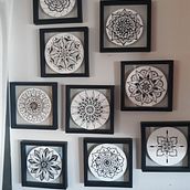 My project in The Art of Mandala Drawing: Create Geometric Patterns course. Un progetto di Disegno e Illustrazione con inchiostro di Jamie Lee - 17.12.2021