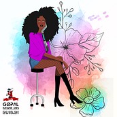 Blackflower. Een project van Traditionele illustratie van Alexandre Bifano - 02.01.2022