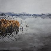 My project in Atmospheric Landscapes in Watercolor  course. Artes plásticas, Pintura, e Pintura em aquarela projeto de Shirley Hammond - 02.01.2022