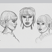 My project in Portrait Sketchbooking: Explore the Human Face course. Projekt z dziedziny Sketching,  R, sunek, Portret,  R, sunek art, st, czn i Sketchbook użytkownika angiejvanek - 02.01.2022