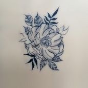 Mi Proyecto del curso: Tatuaje para principiantes. Tattoo Design project by fabrizio_diseno - 01.02.2022