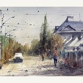 My project in Contemporary Watercolor Landscape Painting course Ein Projekt aus dem Bereich Bildende Künste und Aquarellmalerei von John Yun - 03.01.2022