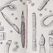 Mi Proyecto del curso: El arte del sketching: transforma tus bocetos en arte. Traditional illustration, Pencil Drawing, Drawing, and Sketchbook project by Caro Albarran - 01.03.2022