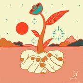 My project in Creative Composition for Illustration with Procreate course . % Hamad tarafından hazırlanan Geleneksel illüstras, on, Yaratıcılık, Dijital İllüstras, on, Ve Dijital Çizim projesi - 01.03.2022