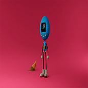 Mi Proyecto del curso: Introducción al diseño y modelado 3D con Blender. Motion Graphics, Character Design, Product Design, and 3D Modeling project by Elisa Mulet Ribes - 01.03.2022