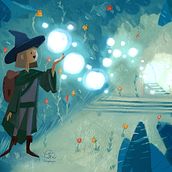 Il mio progetto del corso: Illustrazioni fantastiche con Procreate. Traditional illustration, Digital Illustration, and Digital Drawing project by Cristina - 01.03.2022