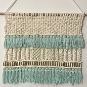 Mi tapiz . Accessor, Design, Arts, Crafts, Interior Design, Decoration, Fiber Arts, Macramé, and Textile Design project by constanzazappala - 01.03.2022